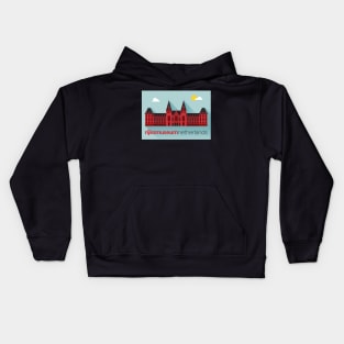 Amsterdam Poster Design Kids Hoodie